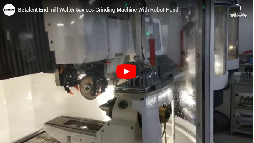 Nhà máy xăng Betalent Walter 5axis Grinding Machine with Robot Hand.